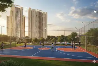 Basketball Court at Runwal The Central Park